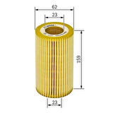 Bosch 1457429122 Yağ Filtresi W202 94-00 C208 97-00 W124 93-95 W163 98-05 W140 93-97 1041800109