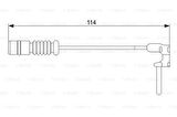 Bosch 1987473011 Disk Balata İkaz Kablosu 114mm 1635401517
