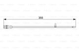 Bosch 1987473034 Disk Balata İkaz Kablosu 355mm 99761275500
