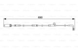 Bosch 1987473046 Disk Balata İkaz Kablosu 