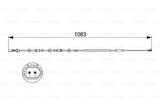 Bosch 1987473500 Fren Balata Fişi Ön BMW F10 F11 F06 F12 F13 F01 F02 F02 34356791958