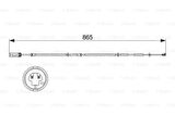 Bosch 1987473519 Disk Balata İkaz Kablosu 34356792561