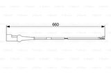 Bosch 1987473575 Arka Fren İkaz Kablosu Fren Balatası İçin Ford V362 14-1987473552 1843313
