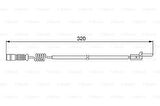 Bosch 1987474964 Balata Fişi Mercedes ML-Serisi W163 98 05 A1635401417