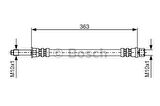 Bosch 1987476295 Fren Hortumu. 363.00 Mm