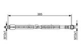 Bosch 1987476949 Fren Hortumu On. 385.00 Mm