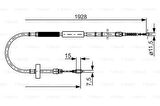 Bosch 1987477922 El Fren Teli Audi 8E0609721AQ