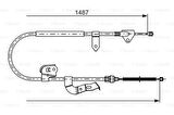 Bosch 1987477952 El Fren Teli Arka Sol P107 C1 1.0 1.4HDI Boy 1487 1243 05- 4745.Y3