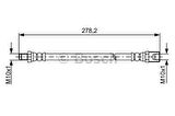 Bosch 1987481846 Fren Hortumu Arka Aks Dış Daıly 06> 245Mm