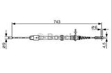 Bosch 1987482329 Fren Halatı Arka (Park Freni) X218 12-17 C218 11-17 W212 09-15 S212 09-15 A2124200185