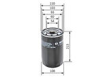Bosch F026407049 Yağ Filtresi 