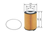 Bosch F026407191 Yağ Filtresi