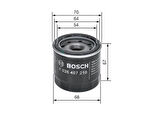 Bosch F026407210 Yağ Filtresi Nissan Almera 00-Juke 10-Micra 05-Note 06-Primera 00-Qashqai 07-Benzinli 2630021100