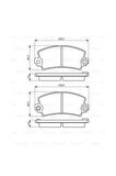 0986495270 Renault R12 Ön Disk Balata