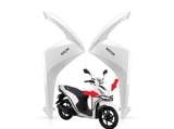 Arora Boss 50 / 125 Ön Panel Beyaz Sağ ve Sol