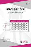 Gri Erkek Baskılı Uzun Kollu Bisiklet Yaka Baskılı Sweatshirt