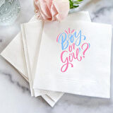 HANOVA CREATIVE-BASKILI KARE PEÇETE BABY SHOWER CİNSİYET PARTİSİ DÜĞÜN SÖZ NİŞAN İSME ÖZEL