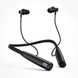 QASUL Sporcu Bluetooth Kulaklık 100 Saat Şarj Kapasiteli LCD Şarj Göstergeli Boyun Bantlı Kulaklık