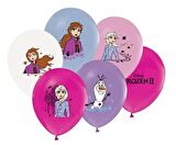 Frozen Baskılı Balon 12 inch 15 Adet
