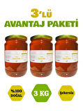 3 Adet 1 Kg Şekersiz Yayla Çiçek Balı 3’lü Avantaj Paketi 3 KG