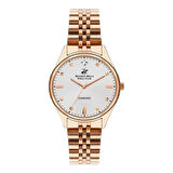 Beverly Hills Polo Club BP3390C.430 Kol Saati | 37 mm Rose Gold Kasa, Diamond Serisi