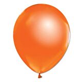 Metalik Turuncu Balon 12 inch 5 Adet