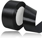 Benim Marifetlerim Siyah Saten Kurdele 6 cm 10 metre