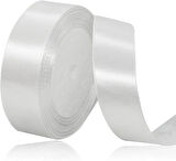Benim Marifetlerim Beyaz Saten Kurdele 4 cm 10 Metre