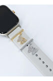 Apple Watch Uyumlu Kelebekli Kordon Aksesuar Smartwatch Charm