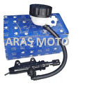 Bajaj Pulsar Ns 200 -Rs 200 Arka Fren Pompası Komple ,Orjinal  Ayak Fren Merkezi- Arasmoto