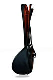 45-46 Tekne Uzun Sap Divan Bağlama Saz Kılıfı Taşıma Çantası Gigbag Softcase - Donizetti