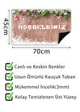 Hoşgeldiniz Dekoratif Kapı Önü Paspası Dekoratif Kapı Paspası Dış Mekan Paspas Ev Içi Paspası 45x70cm