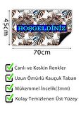 Hoşgeldiniz  Kapı Önü Paspası Dekoratif Kapı Paspası Dış Mekan Paspas Ev Içi Paspası 45x70cm