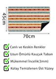 Dekoratif Kapı Önü Paspası Dekoratif Kapı Paspası Dış Mekan Paspas Ev Içi Paspası 45x70cm
