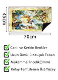 Mitoloji Kapı Önü Paspası Dekoratif Kapı Paspası Dış Mekan Paspas Ev Içi Paspası 45x70cm
