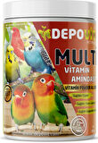 DEPOVİT MULTİVİTAMİN AMİNOASİT EGZOTİK KUŞLARA ÖZEL ( PAPAĞAN, KANARYA, MUHABBET KUŞU, SAKA VB.)