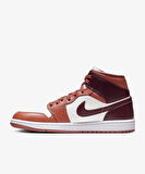 Nike Air Jordan 1 Mid Dusty Peach Night Maroon (W)