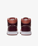 Nike Air Jordan 1 Mid Dusty Peach Night Maroon (W)