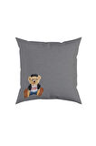 Relax Teddy Yastık/Kırlent (Dolgu Boncuk Elyaf, Ulusl. Yıkama Ve Solmama Sertifikası)