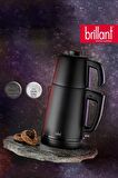Brillant 2200 W Çay Makinesi Mat Siyah 