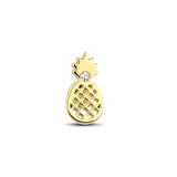 BARONİ Altın Ananas Tragus Küpe
