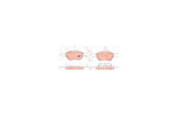 Toyota Yaris Ön Fren Balata (2005-2020) 1.0, 1.3, 1.5, 1.4 044650D050