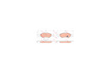  Focus Arka Fren Balatasi (1998-2004) 1.6 ZETEC, 2.0 ZETEC, 1.8 L TDCI, 1.4 L DURATEC 98AX2M008BB