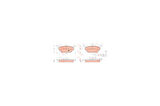 Seat Cordoba Ön Fren Balata (2003-2010) 1.4, 1.4 TDI 1K0698151D