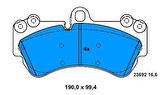 Volkswagen Touareg Ön Fren Balata (2002-2007) 3.2 7L0698151