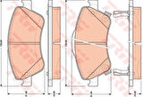 Toyota Auris Ön Fren Balata (2007-2012) 1.6, 1.4, 1.3 0446502210
