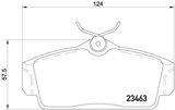 Nissan Almera Ön Fren Balata (2002-2008) 1.5 410602F525