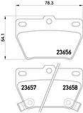 Toyota Rav4 Arka Fren Balatasi (2000-2004) 2.0 0446642020