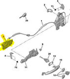 Peugeot Rcz Ön Kapi Kolu İç (2010-2016) 1.6 L THP 9144C8