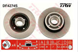Renault Clio Arka Fren Diski (2006-2013) 1.4, 1.2, 1.6, 1.5 DCI 7701207823